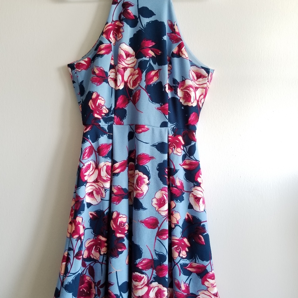 Miami floral dress
